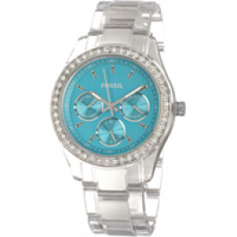 Watch strap Fossil ES2603 Plastic 18mm