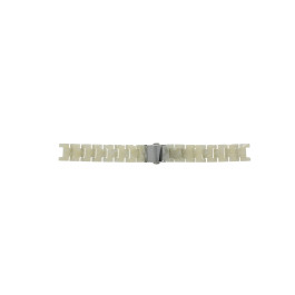 Watch strap Fossil ES2670 Plastic Beige 7mm