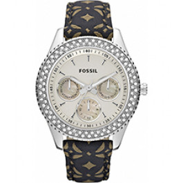 Watch strap Fossil ES3125 Leather Multicolor 18mm