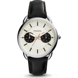 Watch strap Fossil ES3953 Leather Black 16mm