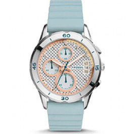 Watch strap Fossil ES4023 Silicone Green 20mm