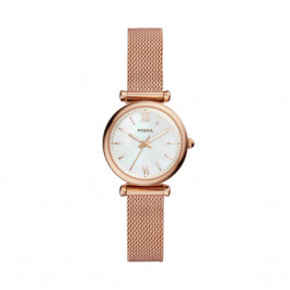 Watch strap Fossil ME3188 / ES4433 Milanese Rosé 12mm