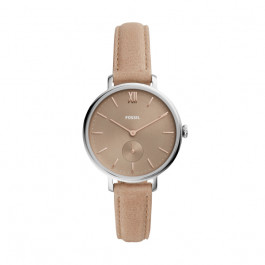 Watch strap Fossil ES4664 Leather Brown 14mm