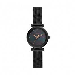 Watch strap Fossil ES4829 Steel Black 12mm