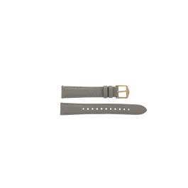 Watch strap Fossil ES5097 Leather Grey 16mm