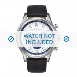 Esprit watch strap ES108251-003 Leather Black