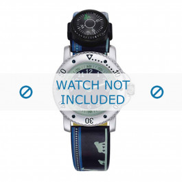 Esprit watch strap ES108334-008 Leather Black