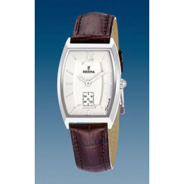 Watch strap Festina F16024-1 Leather Brown 18mm