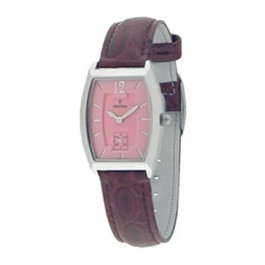 Watch strap Festina F16025-7 Leather Red 16mm