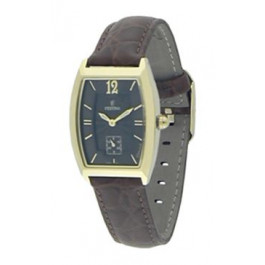 Watch strap Festina F16027-4 Leather Brown 16mm