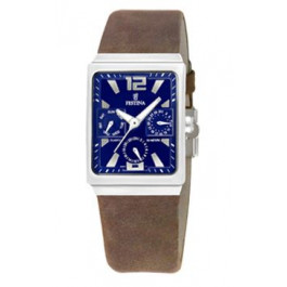 Watch strap Festina F16140-3 Leather Brown 23mm