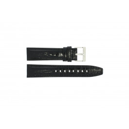 Watch strap Festina F16476-1 Croco leather Black 21mm