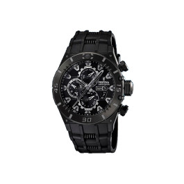 Watch strap Festina F16575-1 / F16575-32 Rubber Black