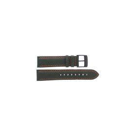 Watch strap Festina F20344-6 Leather Olive green 22mm