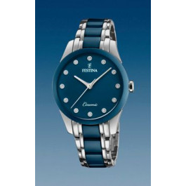 Watch strap Festina F20499.2 Steel Bi-color 17mm
