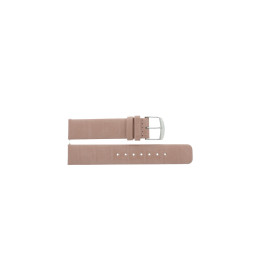 Watch strap Festina F50002-2 / BC10979 Leather Pink 18mm