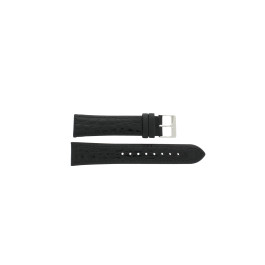 Watch strap Festina F6813-1 Croco leather Black 21mm
