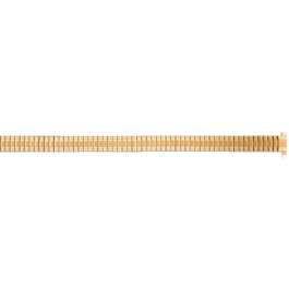 Watch strap Universal 385036 Steel Gold toned 8-10mm