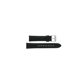 Watch strap Fossil FS4840 Leather Black 20mm