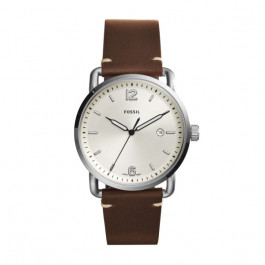 Watch strap Fossil FS5275 Leather Brown 22mm