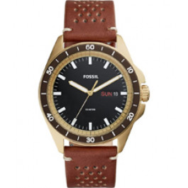Watch strap Fossil FS5320 Leather Brown 22mm