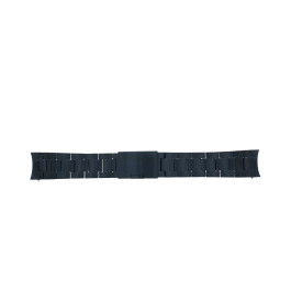 Watch strap Fossil FS5345 Steel Blue 22mm