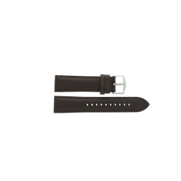 Watch strap Fossil FS5439 Leather Brown 22mm