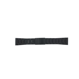 Watch strap Fossil FS5971 / Machine Steel Black 24mm