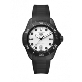 Watch strap Tag Heuer FT6197-00 Rubber Black 21.5mm