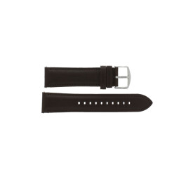 Watch strap Fossil FTW2119 Leather Brown 22mm