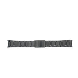 Watch strap Smartwatch Fossil FTW4059 Steel Grey 22mm