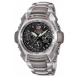 Watch strap Casio 10318217 / GW-2000D-1A Steel 14mm