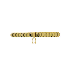 Watch strap Guess GW0001L2 / W0001L2 / Sugar Steel Gold toned 16mm