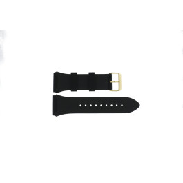 Watch strap Guess W0048G2 / GW0048G2 Rubber Black 27mm