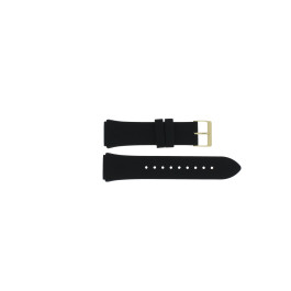 Watch strap Guess GW0118L1 / W0118L1 / Venus Silicone Black 21mm