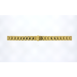 Watch strap Guess GW0244L2 / W0244L2 / Mini Nova Steel Gold toned 12mm