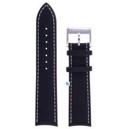 Watch strap Hamilton H690375105 Leather Black 22mm