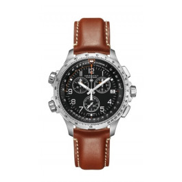 Watch strap Hamilton H779120 H001.77.912.535.01 Leather 22mm