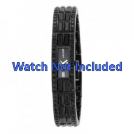 Watch strap DKNY NY3897 Steel Black 12mm