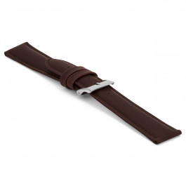 Watch strap Universal H030 Leather Brown 22mm