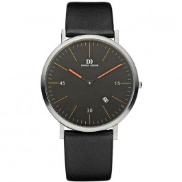 Watch strap Danish Design IQ23Q827 Leather Black 20mm