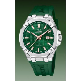 Watch strap Jaguar J1010-3 Rubber Green