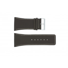 Watch strap Universal P310 Leather Brown 38mm