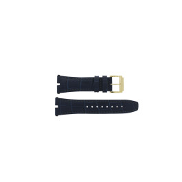Watch strap Jaguar J858-2 Leather Blue 3mm