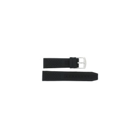 Watch strap Universal JD005 Silicone Black 22mm