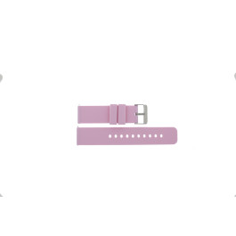 Watch strap Universal JD417.13 Silicone Pink 18mm