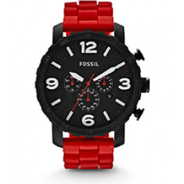 Fossil watch red strap online