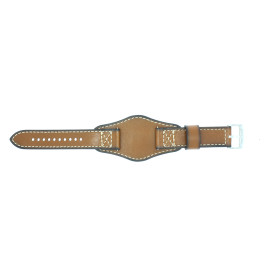 Watch strap Fossil JR1515 Leather Brown 22mm