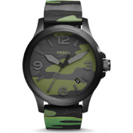 Watch strap Fossil JR1521 Silicone Multicolor 22mm