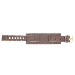Watch strap Fossil JR9040 Leather Brown 22mm